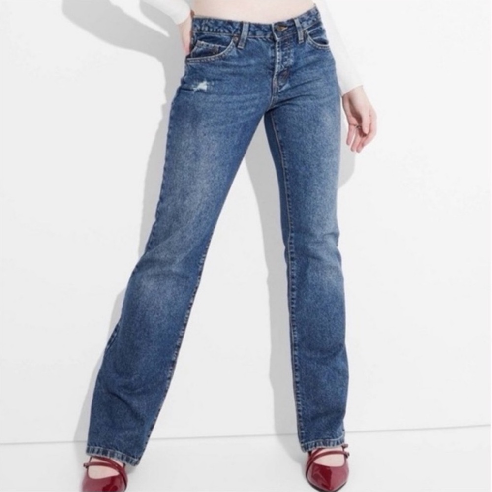 Wild Fable Low Rise Bootcut Medium Wash Blue Women's Jeans